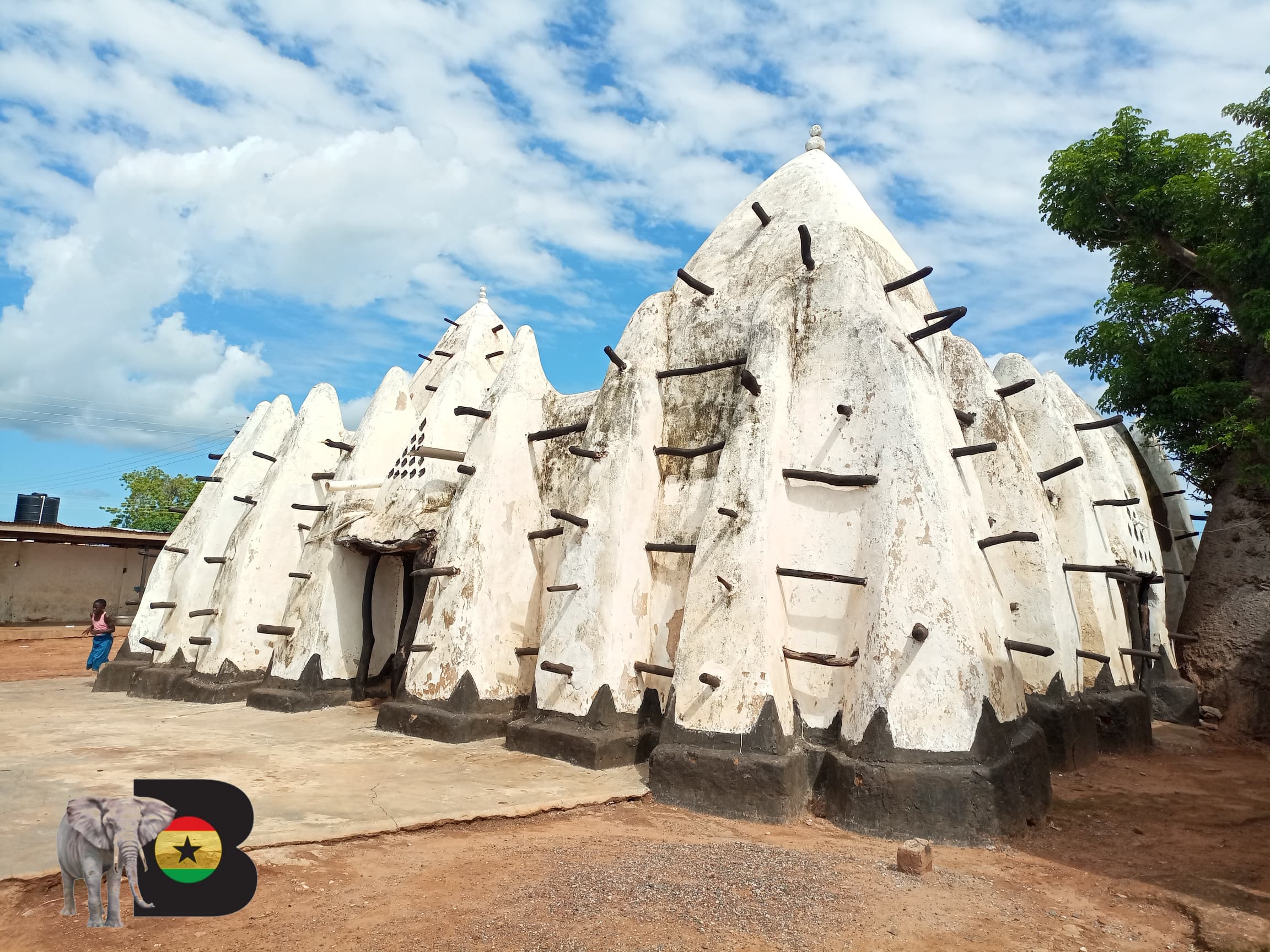 Larabanga 1421 Community Mosque, Herdsmen Village and Mystic Stone